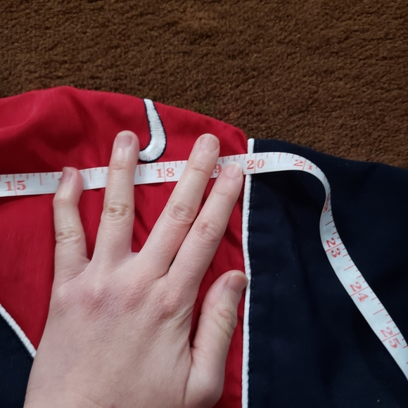 Retro Vintage Unisex Nike Jacket Embroidered Swoosh Stripes - Picture 13 of 13